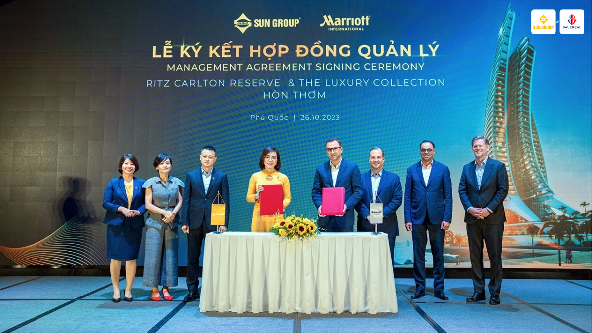 hop tac giua sun group va marriott international