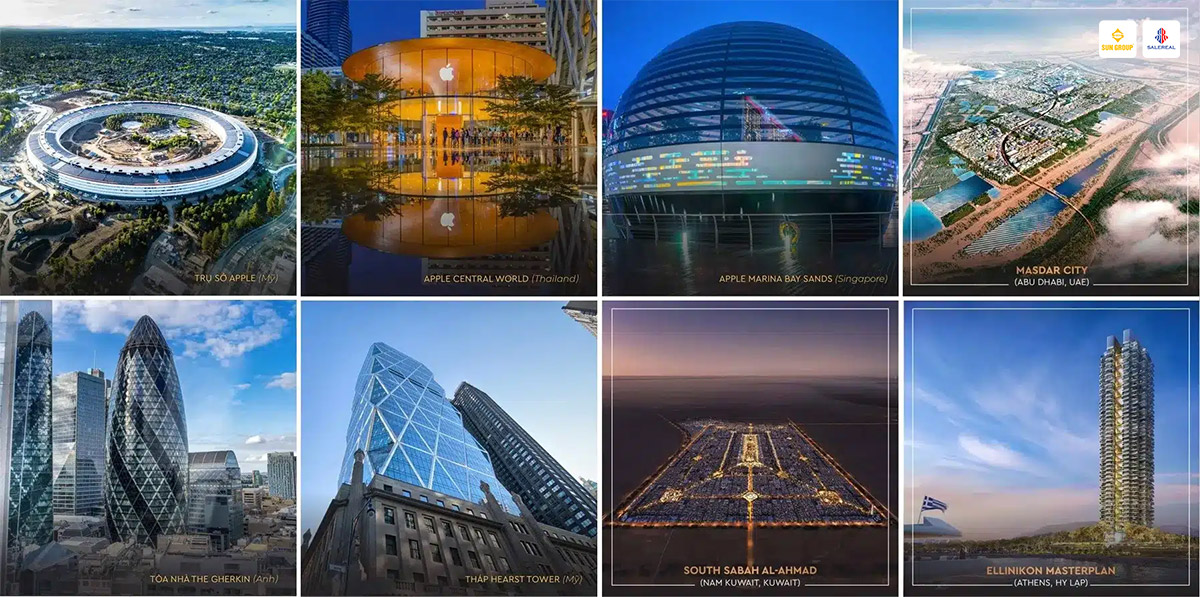 nhung du an foster partners da lam
