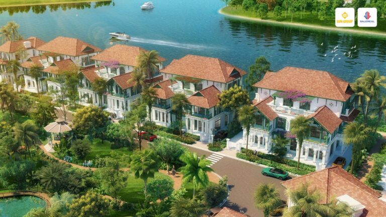 phoi canh biet thu don lap sunneva island