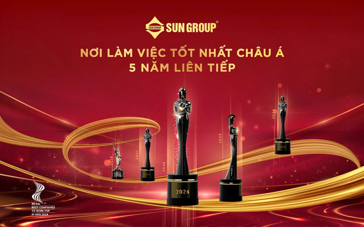 sun group noi lam viec toi nhat chau a
