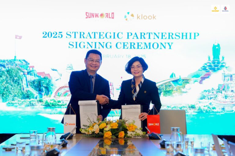 sun world hop tac voi klook