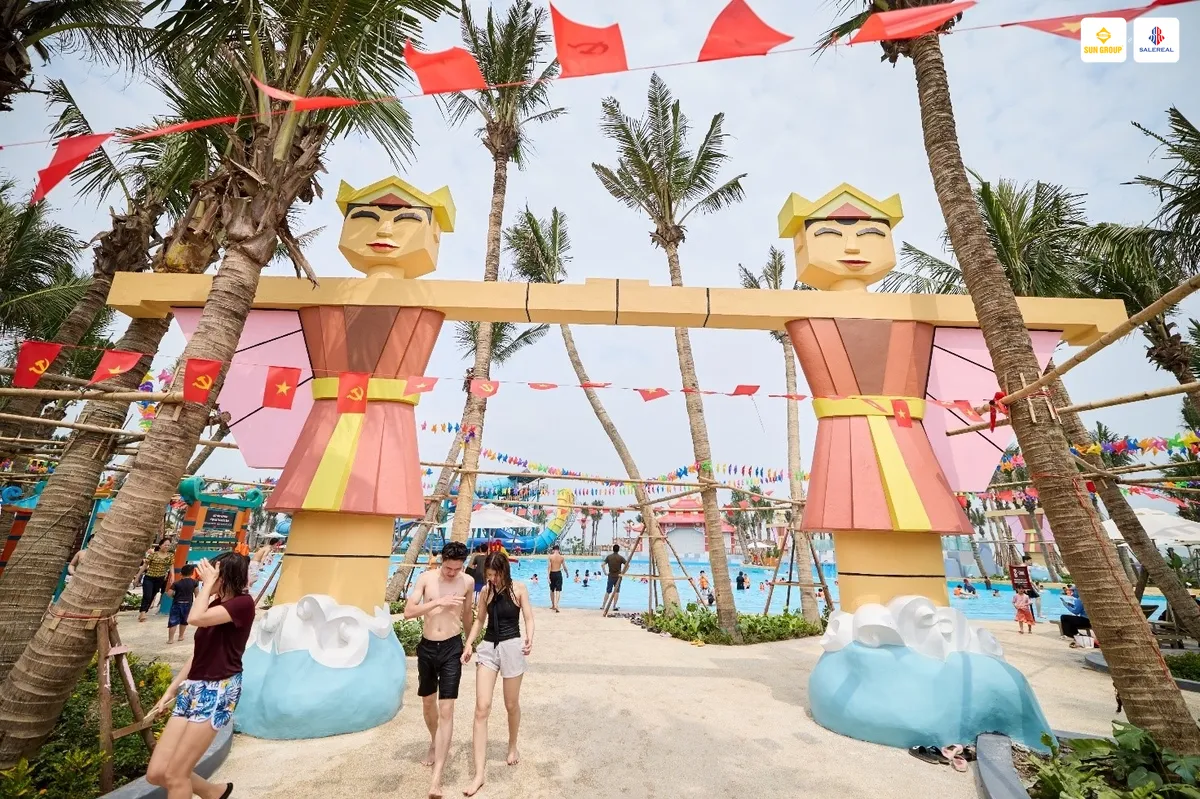 cong vien mua roi nuoc sun world ha nam