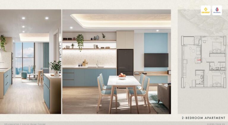 thiet ke can ho sun solar residence