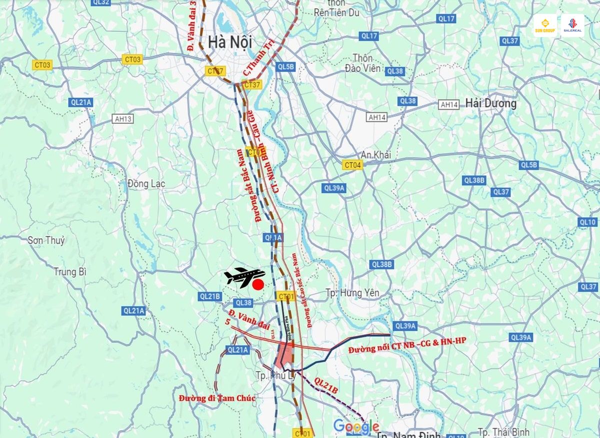 vi tri du an sun group ha nam