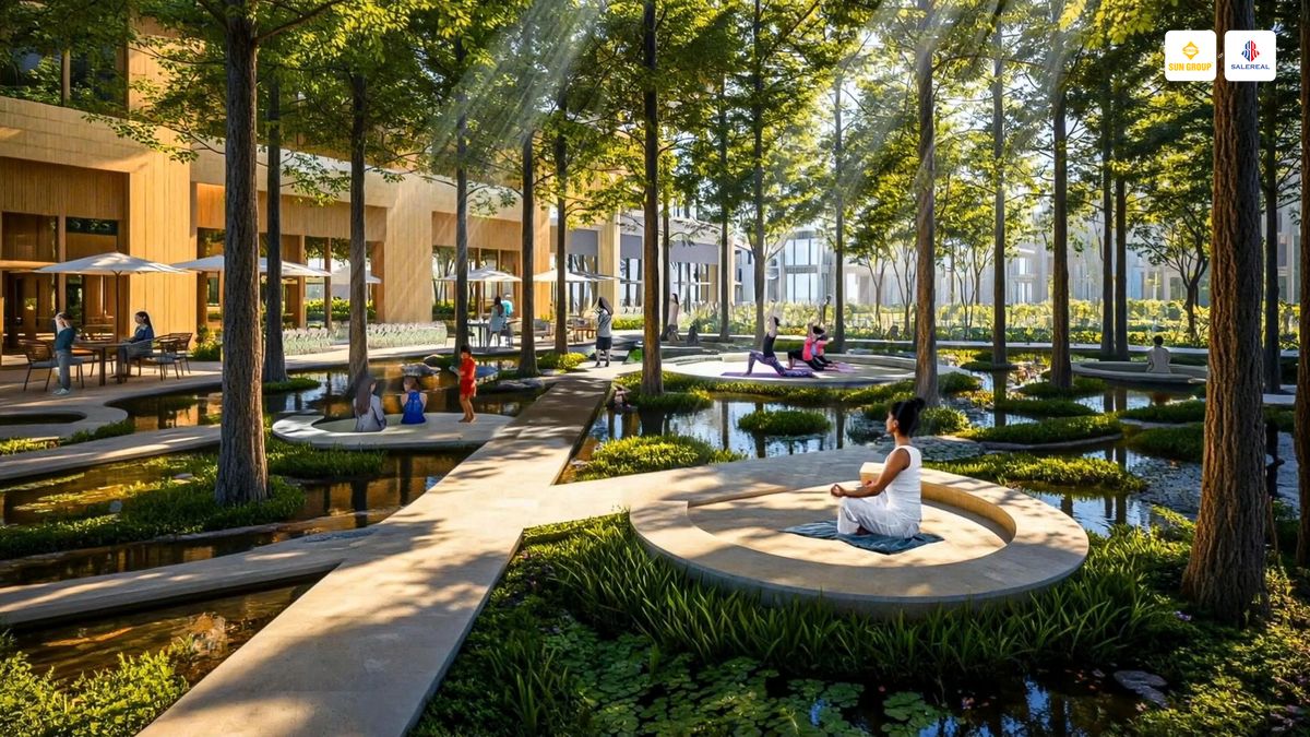 phoi canh vuon thien charmora city